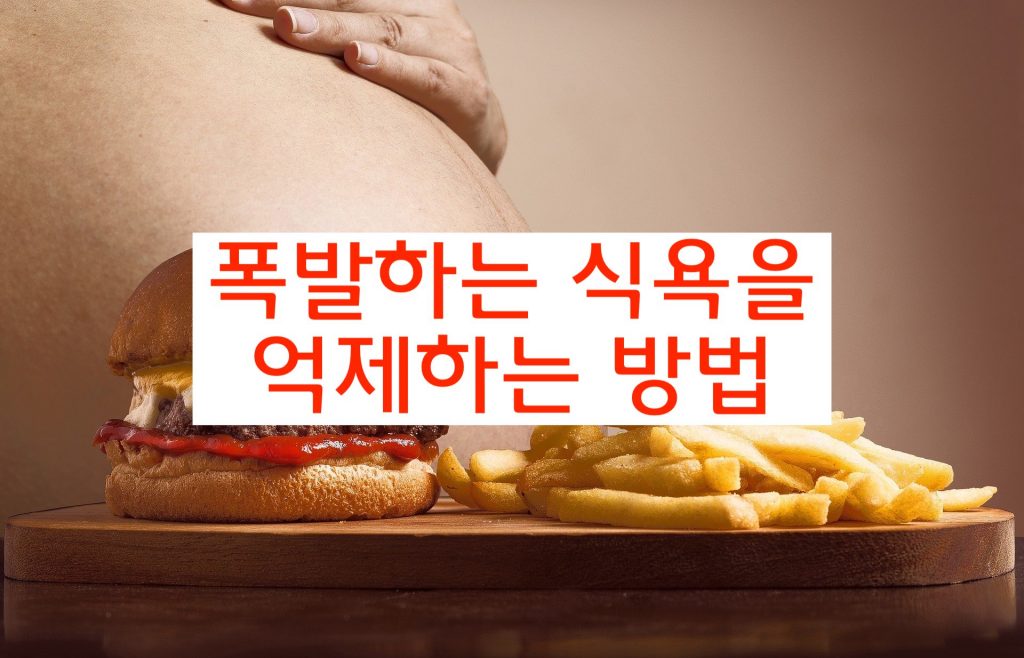 식욕 참는법. 폭발하는 식욕을 억제하는 간단한 꿀팁 공개