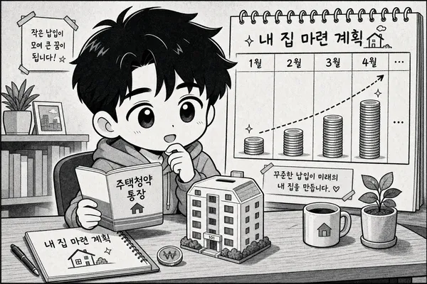 청약통장 만드는 법과 기본 구조, 가입 전 알아둘 핵심