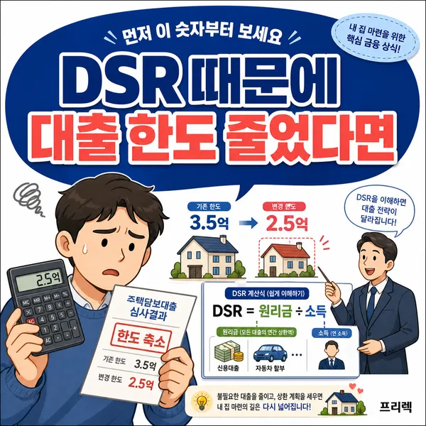DSR 뜻과 대출 한도에 미치는 영향