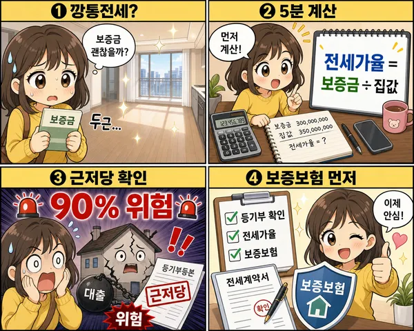 깡통전세 뜻과 계산법, 전세 계약 전 꼭 확인할 숫자
