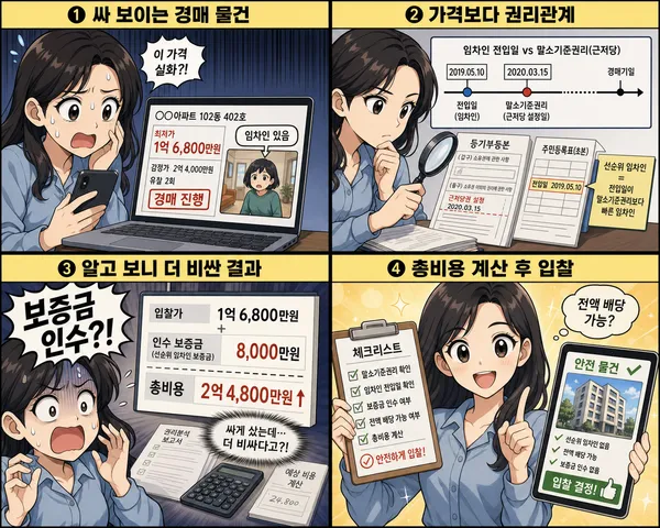경매에서 임차인이 있으면 위험한 이유