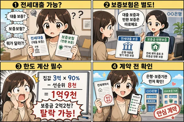 전세대출과 전세보증보험 같이 가능할까