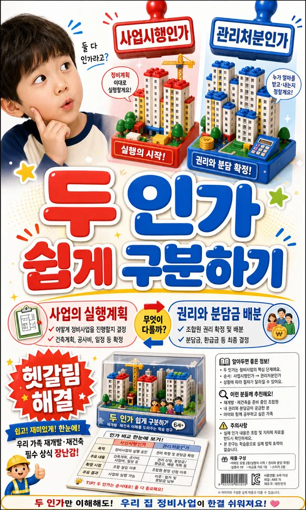 관리처분인가와 사업시행인가 차이, 재개발·재건축 볼 때 꼭 알아야 할 기준