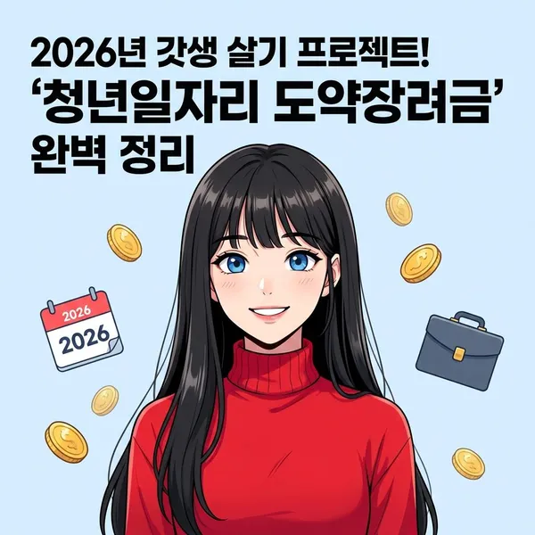 2026년 갓생 살기 프로젝트! 지방 취업하면 720만 원 받는다고? 청년일자리 도약장려금 완벽 정리