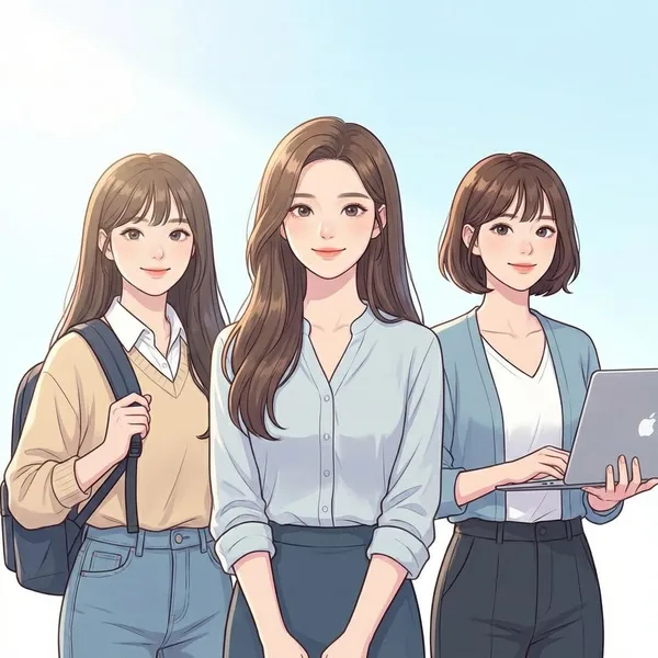 내일을 향한 응원 이미지