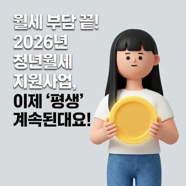 월세 부담 끝! 2026년 청년월세 지원사업 안내