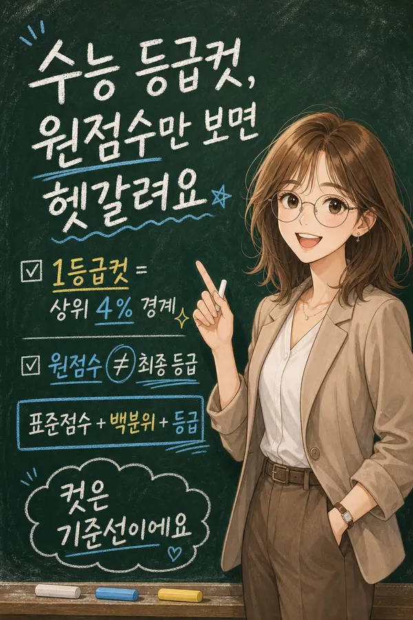 수능등급컷의미