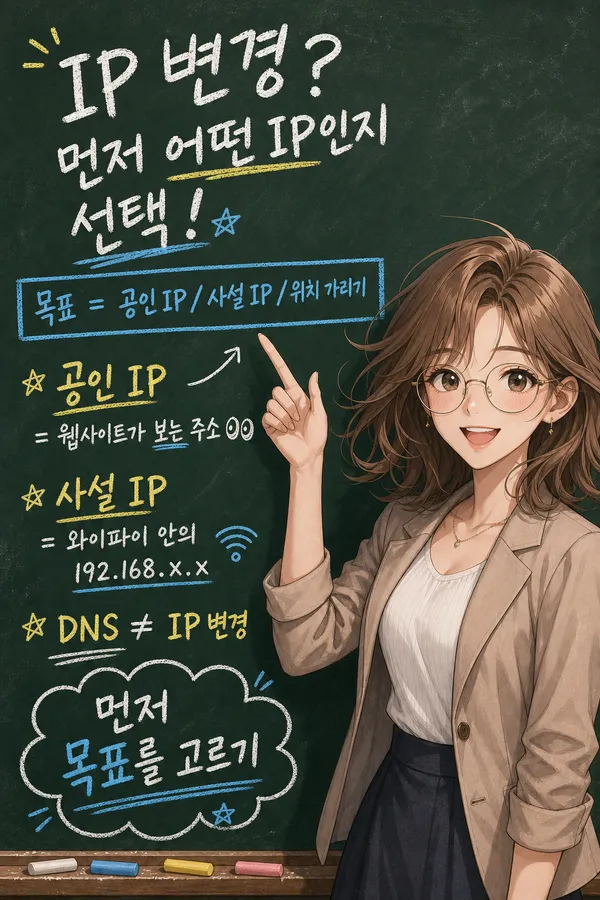 아이피바꾸는법