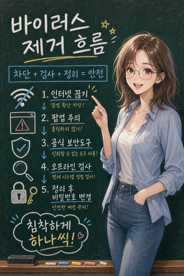 컴퓨터바이러스없애는법