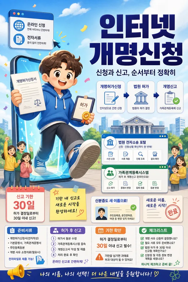인터넷개명신청하는법