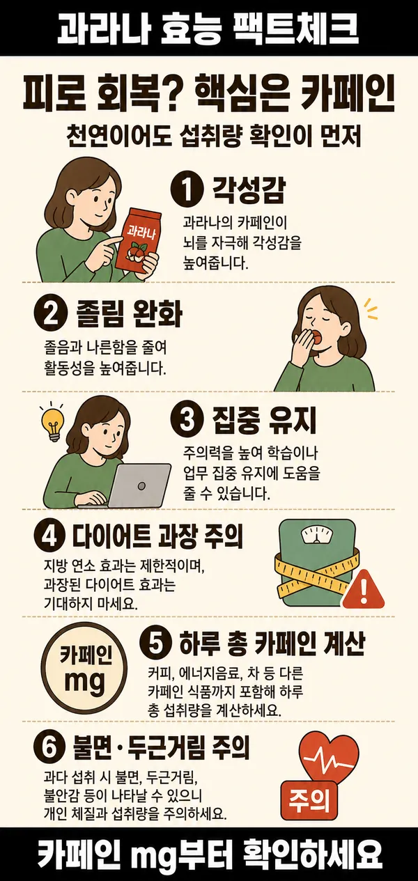 과라나효능