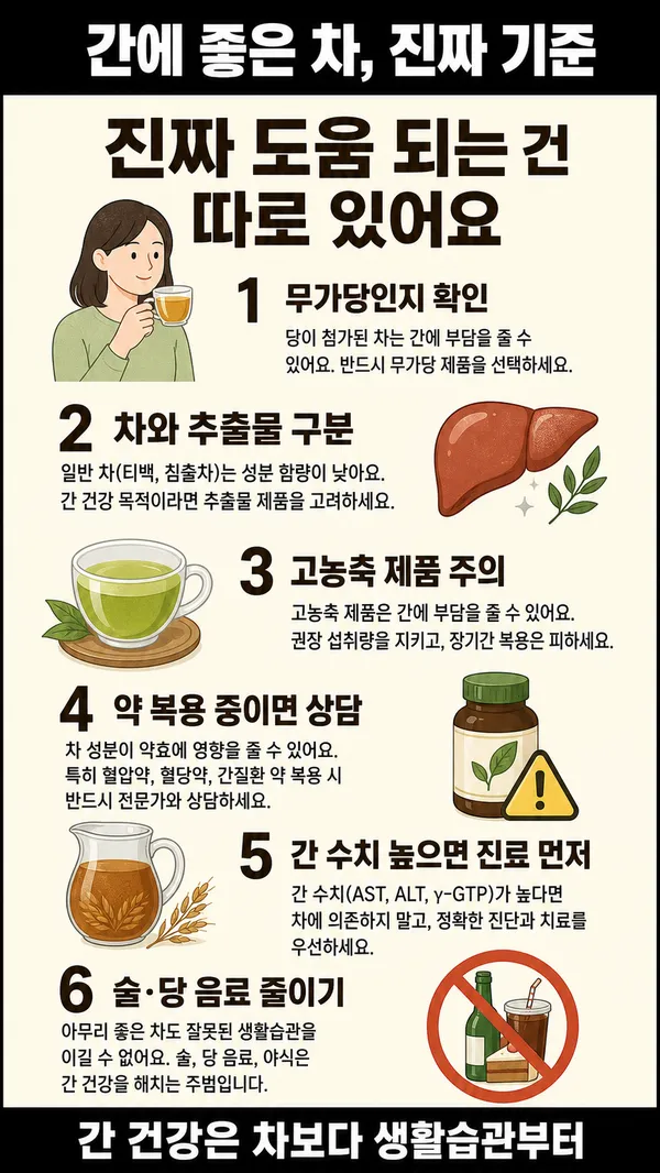 간에좋은차정보