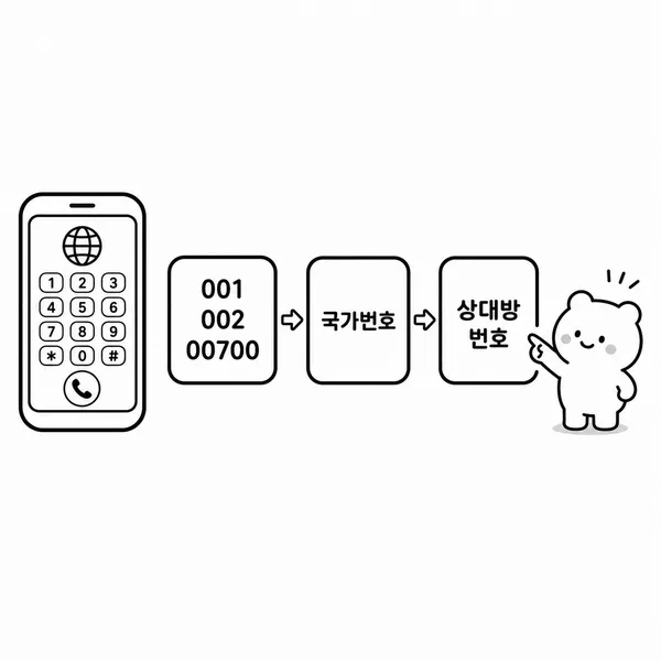 국제전화 국가번호 눌러서 전화 거는 법: 순서, 0 빼기, 요금 체크까지