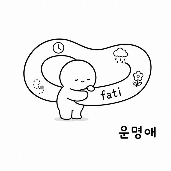 아모르 파티 뜻과 운명애를 설명하는 이미지