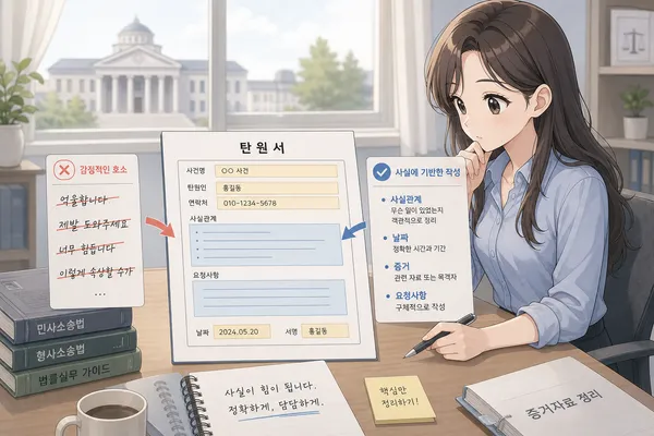 탄원서양식 작성법: 선처 탄원서와 엄벌 탄원서, 양식보다 중요한 핵심 정리