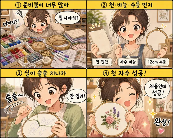 프랑스자수재료 처음 살 때 실패 줄이는 현실 체크리스트