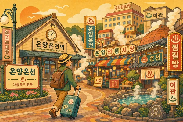 온양온천숙박, 역세권보다 먼저 봐야 할 예약 기준