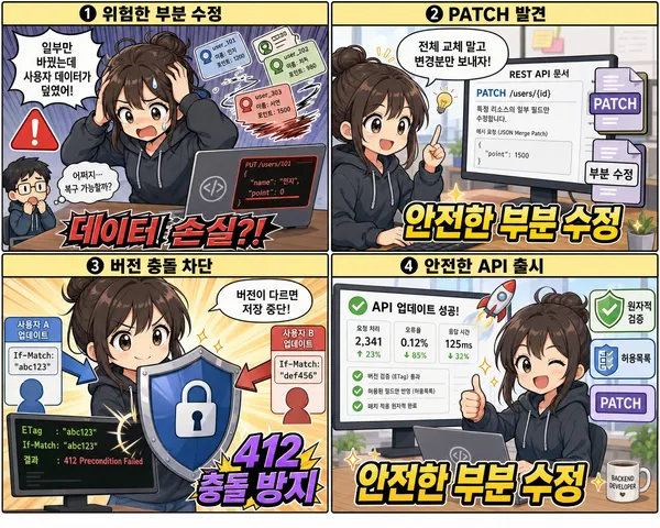 PATCH, 부분 수정 API를 안전하게 설계하는 법