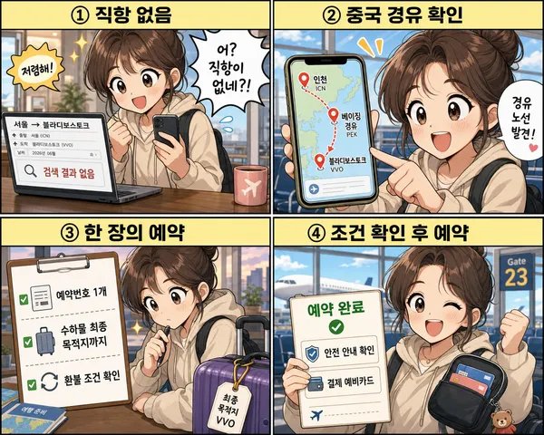 블라디보스톡항공권, 예약 전에 확인해야 할 2026년 현실적인 준비