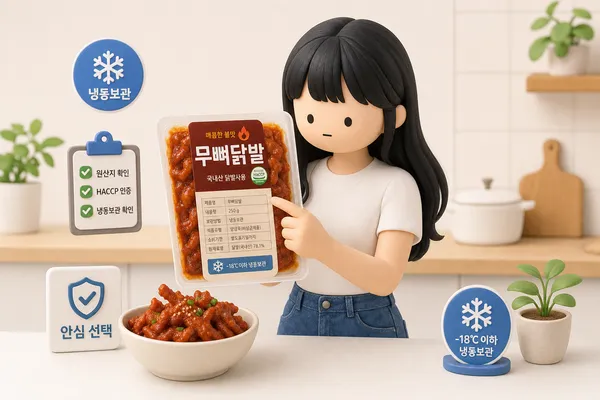 뼈없는닭발, 구매부터 보관까지 알아두면 좋은 체크포인트